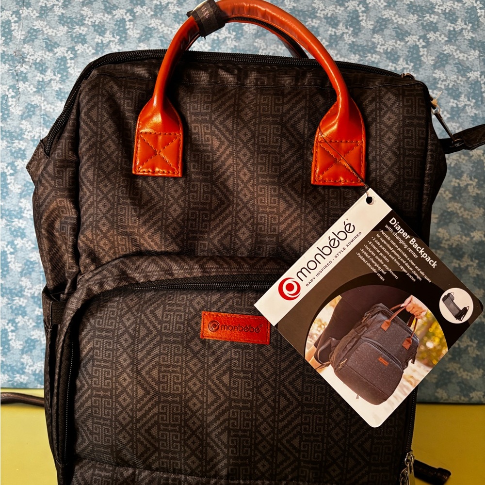 Diaper backpack